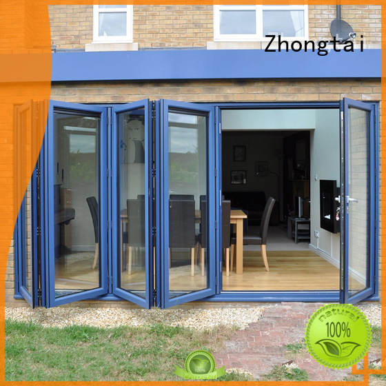 high quality Aluminium Folding Door trational suppliers for high-grade villas