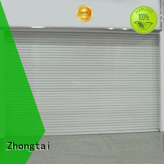 residential fire rated doors roller for exhibition halls Zhongtai
