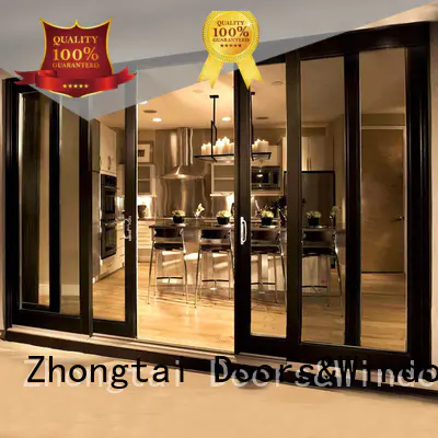 Zhongtai online aluminium sliding door rollers beautiful for building