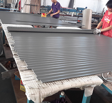 Zhongtai-Shop Roller Shutters | 25mm Polycarbonate Slat Electric Plastic Rolling-5