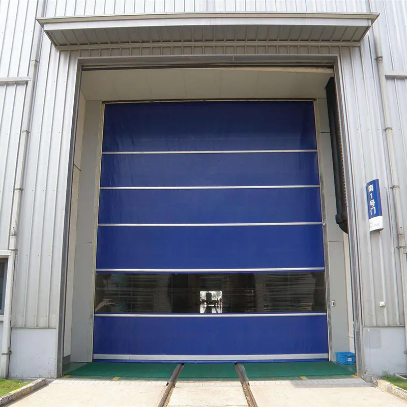 Automatic Industrial PVC Fabric High Speed Roller Shutter Door