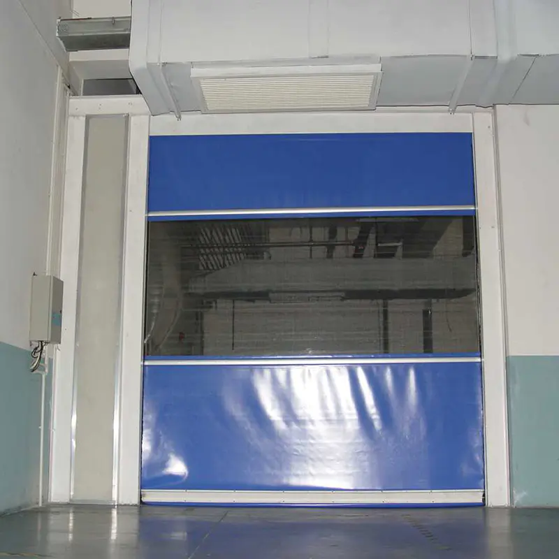 Automatic Industrial PVC Fabric High Speed Roller Shutter Door