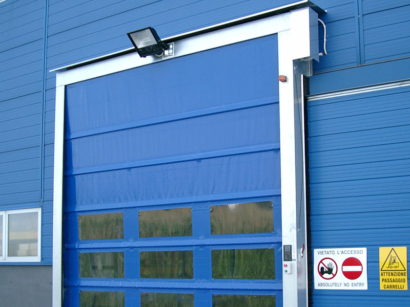 Zhongtai-Automatic Industrial Pvc Fabric High Speed Roller Shutter Door- Zhongtai