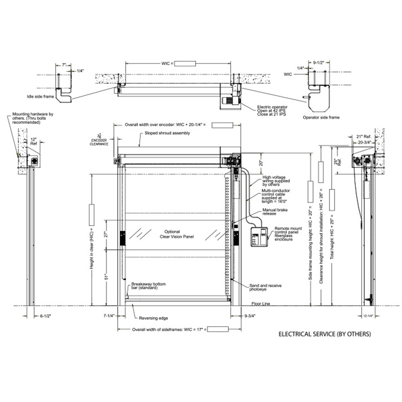 Zhongtai-Professional High Speed Doors High Speed Roll Up Doors Manufacture-2