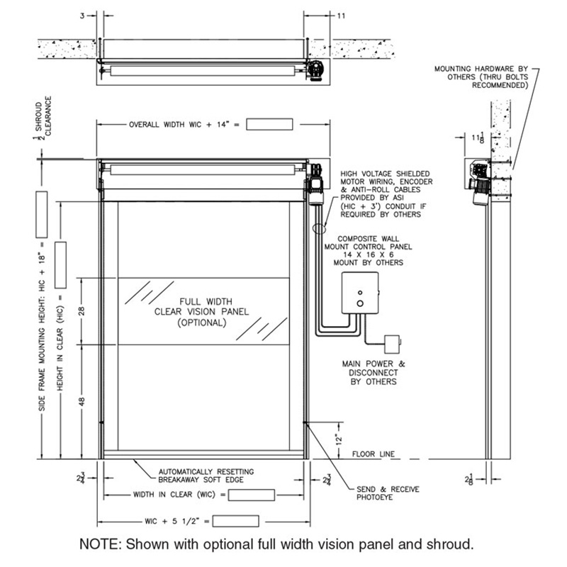 Zhongtai-High Speed Shutter Door Fast Rapid Rolling Door | Roller Shutter-8