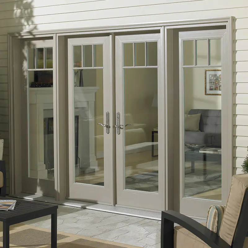 Top Quality Aluminum Frame French Swing Door