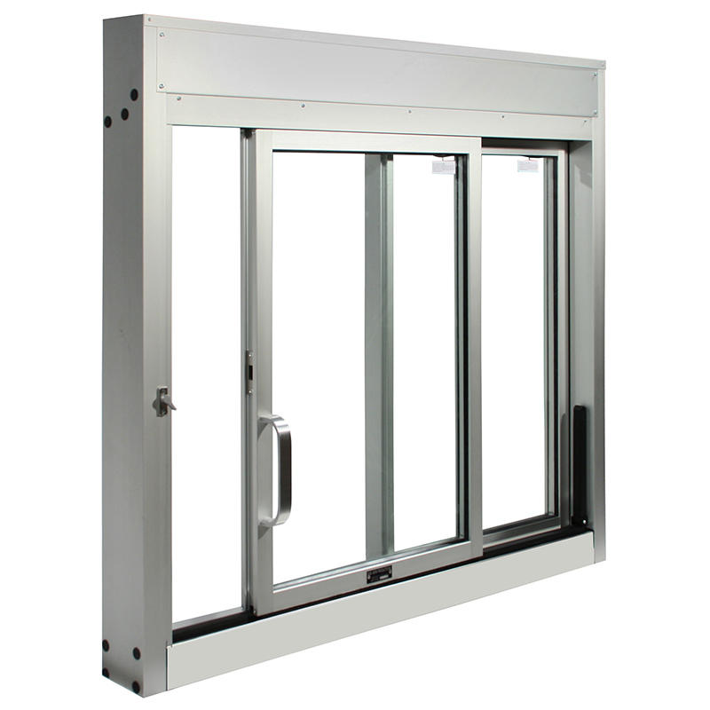 Horizontal aluminum sliding casement window
