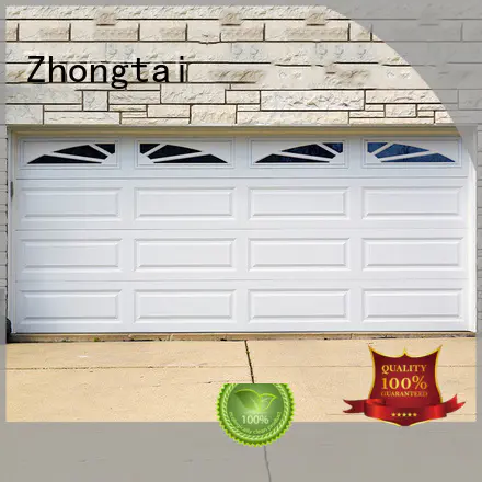 pu aluminium garage door prevent outside malicious for high-grade villas Zhongtai
