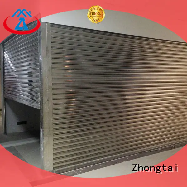 Zhongtai doors steel roll up doors supply for garage