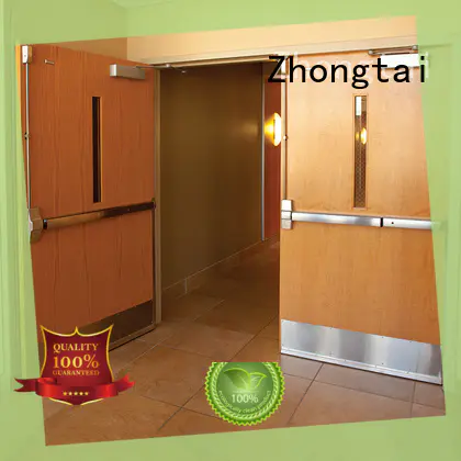 professional cheap internal fire doors wholesale for indoor Zhongtai