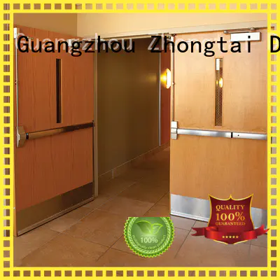 Zhongtai Brand anti-theft garage fire door emergency factory