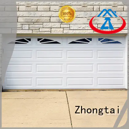 Zhongtai Brand high quality customized size remote control aluminium garage door automatic