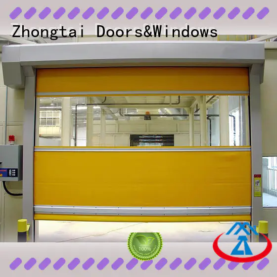 rolling speed door green for food Zhongtai