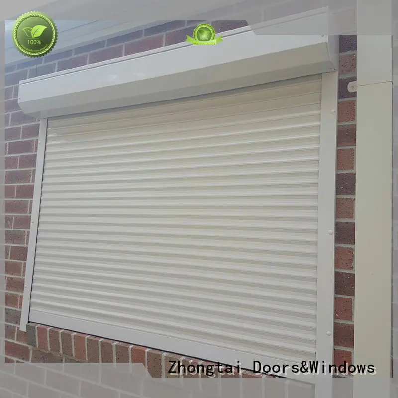 rolling commercial door insulation shutter Zhongtai Brand