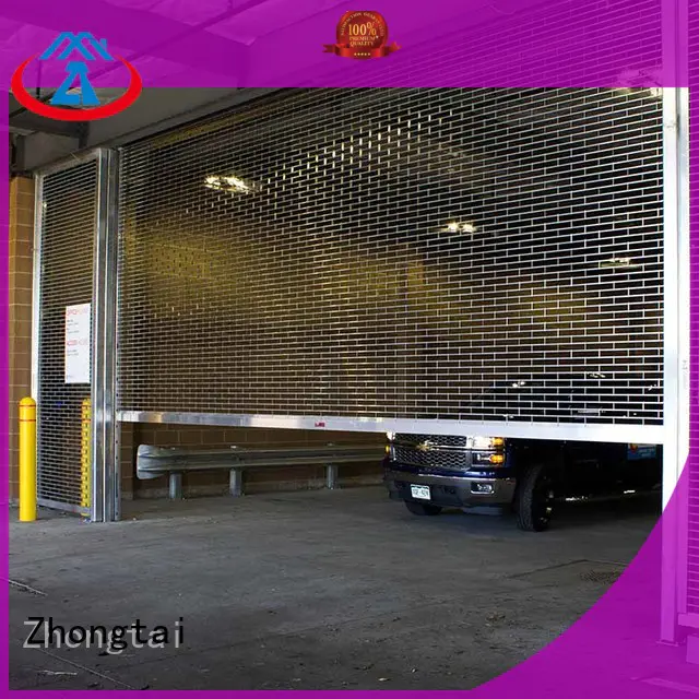 stainless roller roll up security gate Zhongtai Brand