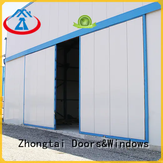 Zhongtai performance industrial roller doors factory for industrial zone