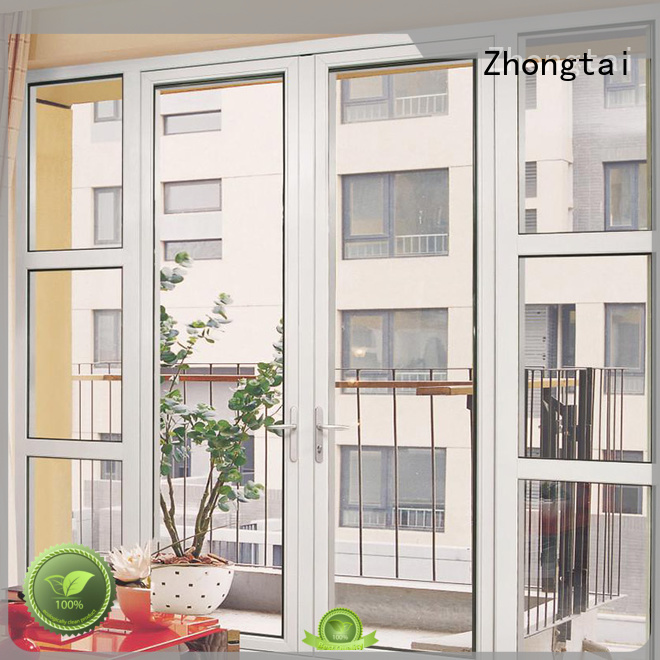 high quality aluminium french doors broken for sale for villa