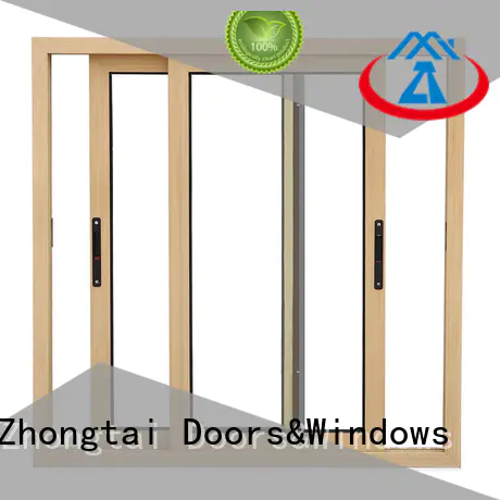 Wholesale aluminum aluminum horizontal sliding windows horizontal Zhongtai Brand