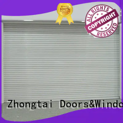 Zhongtai Brand folding rolling custom panel fire doors