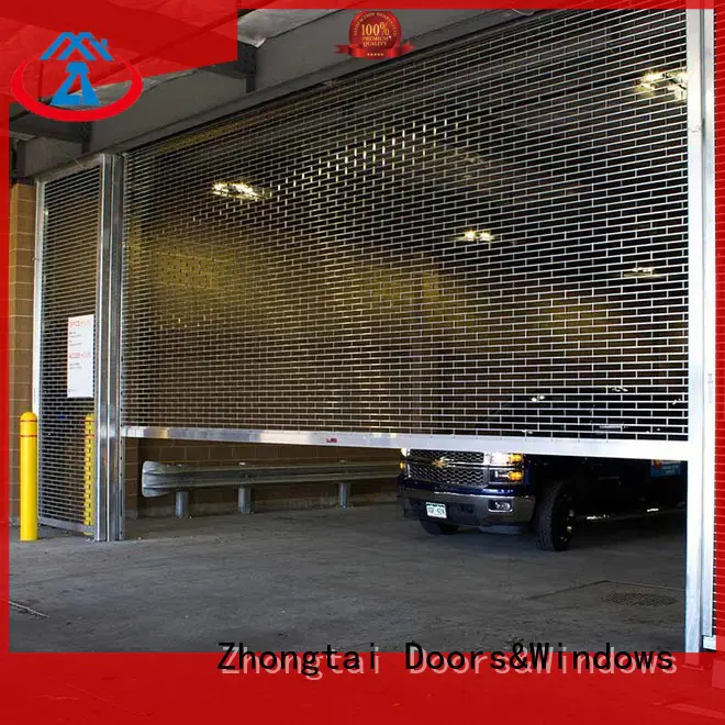roll up security gate residential steel Zhongtai Brand
