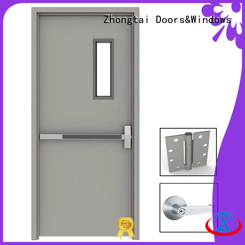 Zhongtai Latest fire resistant door for business for indoor
