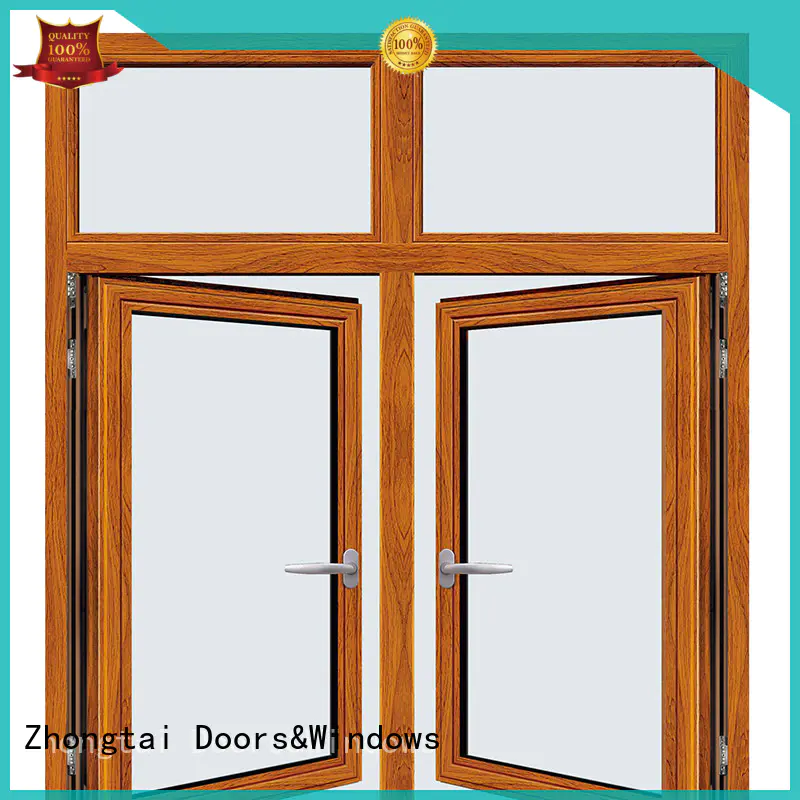 bronze aluminum windows anti-theft professional Zhongtai Brand