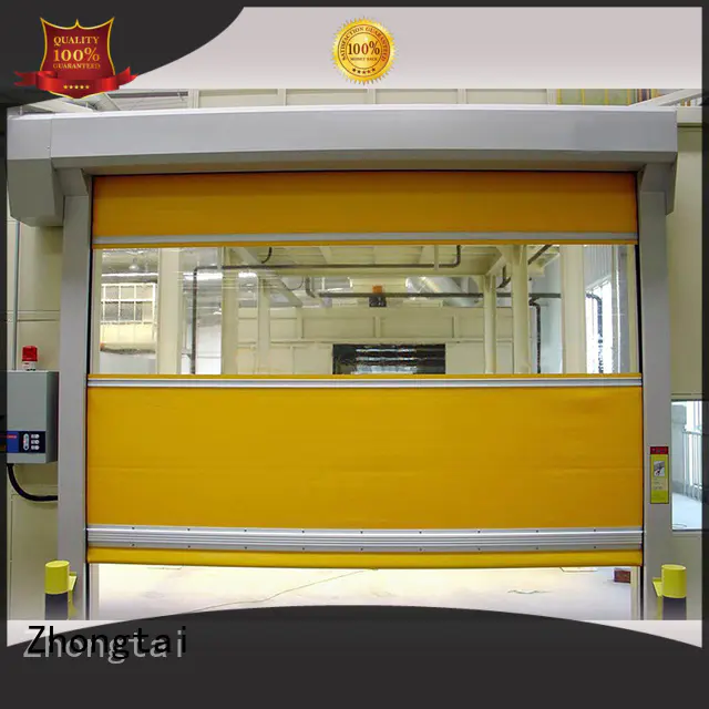 Zhongtai opening high speed doors suppliers for logistics center