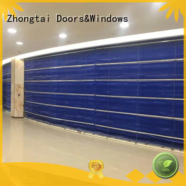 lateral residential fire rated doors rolling inorganic Zhongtai company