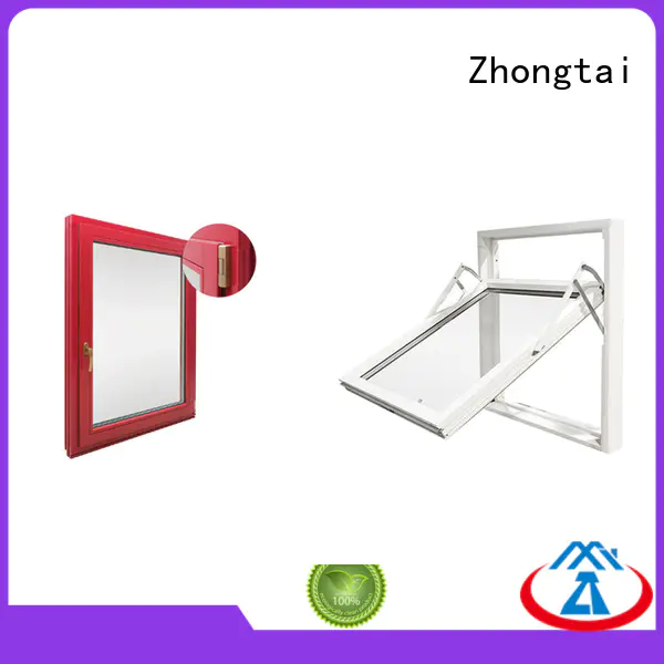 high quality professional fire rated windows cost Zhongtai manufacture