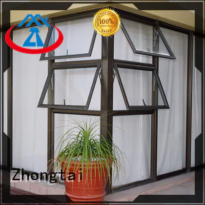 Zhongtai Latest aluminium window factory for villa
