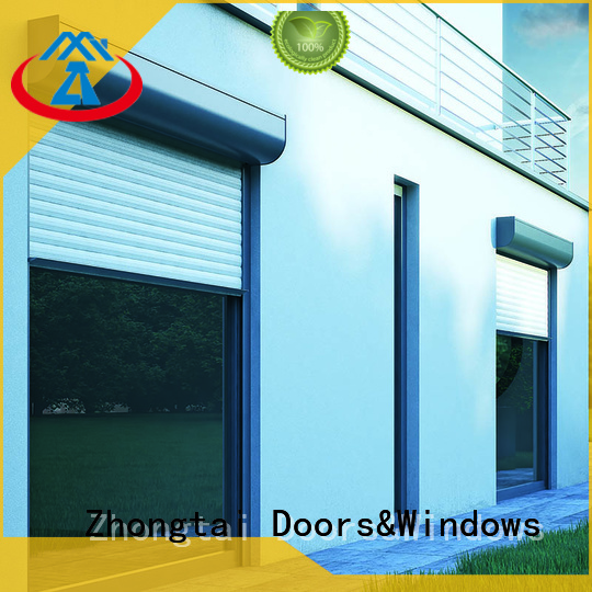 durable aluminum roller shutter finished Zhongtai company