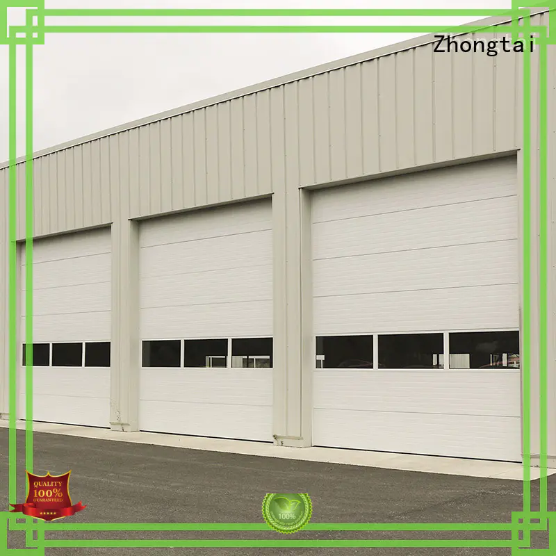 Zhongtai slat insulated double doors supplier for house