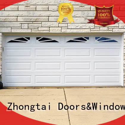 Zhongtai aluminium aluminum garage doors company for industrial plants