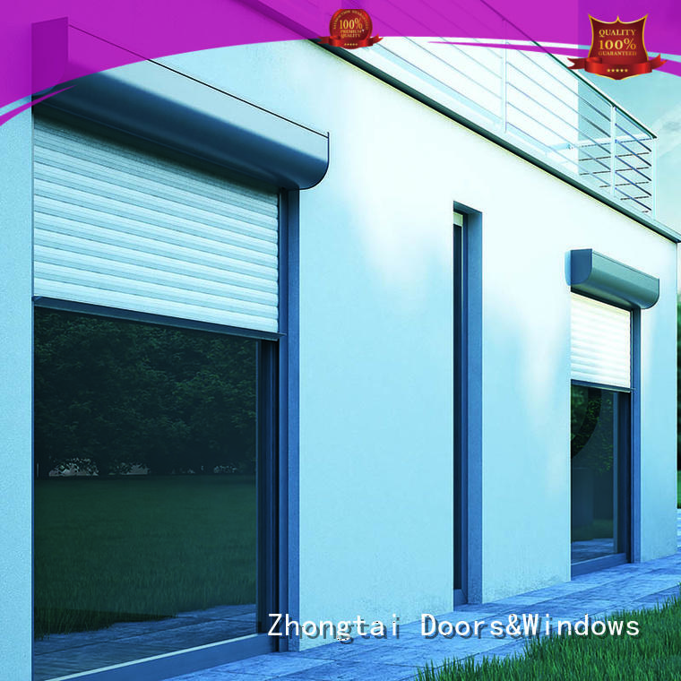 Zhongtai professional outdoor aluminum window shutters hollow for house