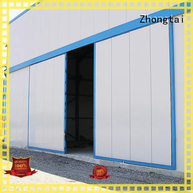 Zhongtai Brand light finished industrial doors for sale