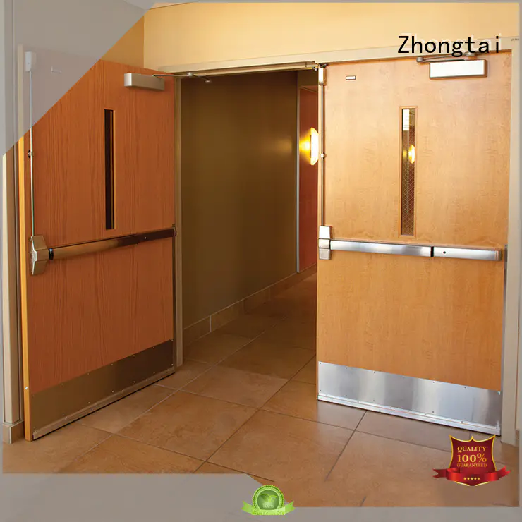 anti-theft emergency Zhongtai Brand complete fire doors