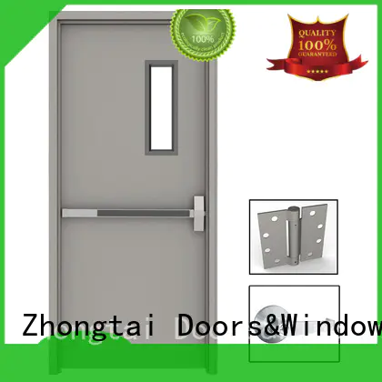 Zhongtai Wholesale fire resistant door suppliers for indoor