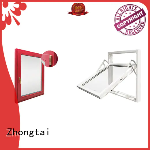 durable steel professional fire rated windows cost Zhongtai Brand