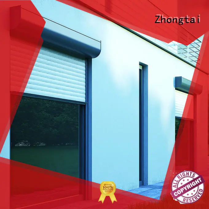 durable optional rolling aluminum roller shutter Zhongtai Brand