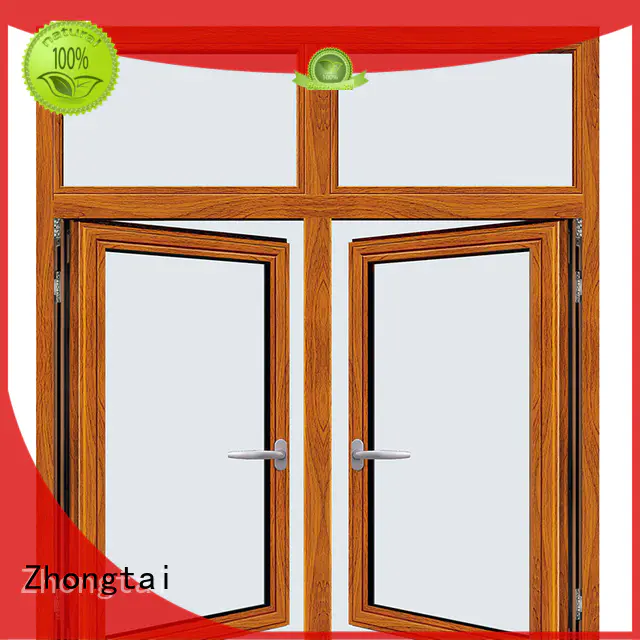 Zhongtai tempered aluminium window frames suppliers for house