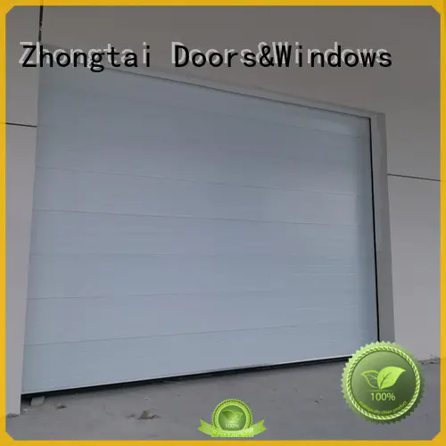 Zhongtai windproof industrial roller shutter doors manufacturers for large building