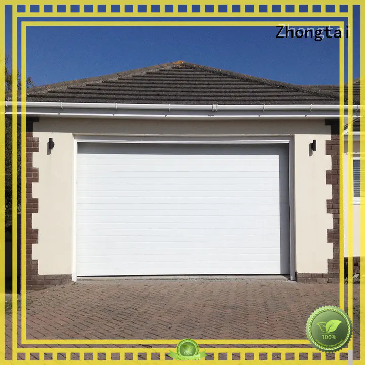automatic electric garage doors insulation prevent outside malicious for commercial streets