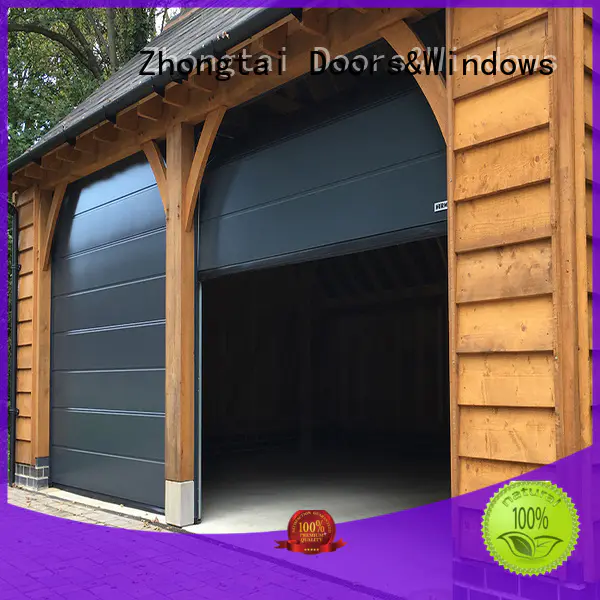 decor automatic Zhongtai Brand garage doors for sale