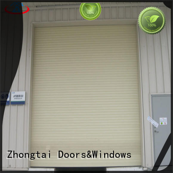Zhongtai high quality impact doors with high quality for garage