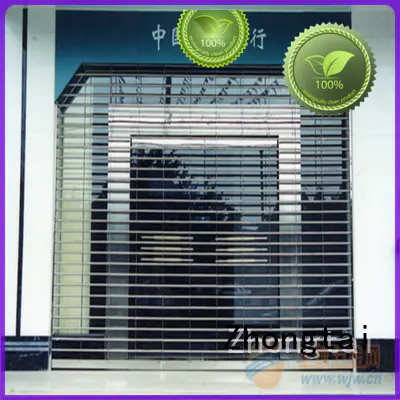 Zhongtai rolling security grilles supply for store