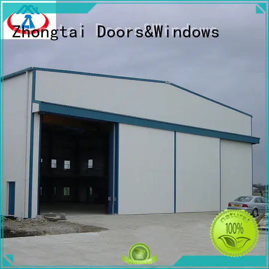 sale industrial sectional overhead door industrial for warehouse Zhongtai