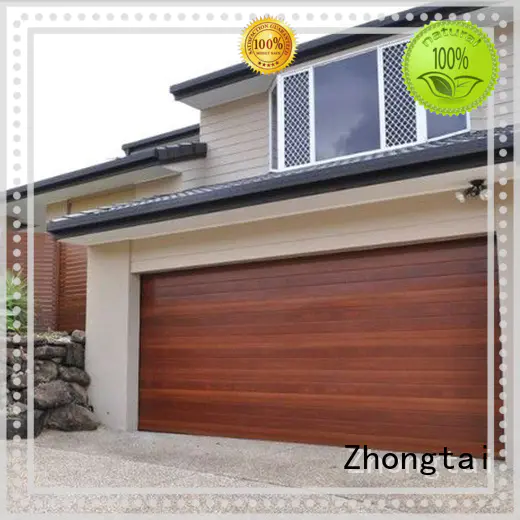 Zhongtai electric aluminum garage doors supplier for industrial plants