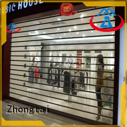 transparent shop shutter prices shop series for window display