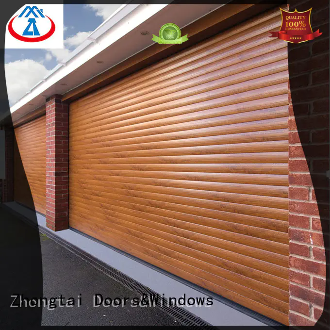 Zhongtai door aluminium shutters for business for garage