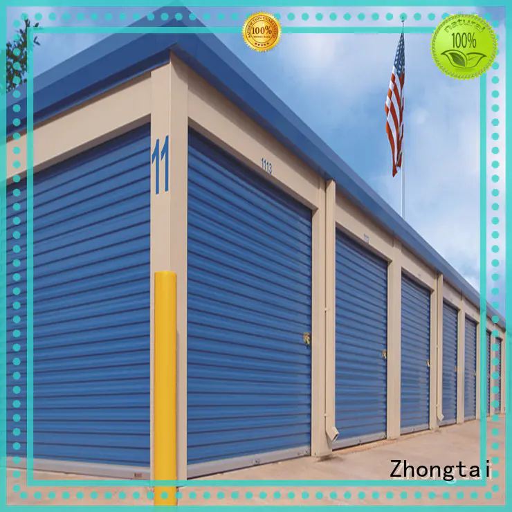 Zhongtai Latest steel roll up doors for business for garage